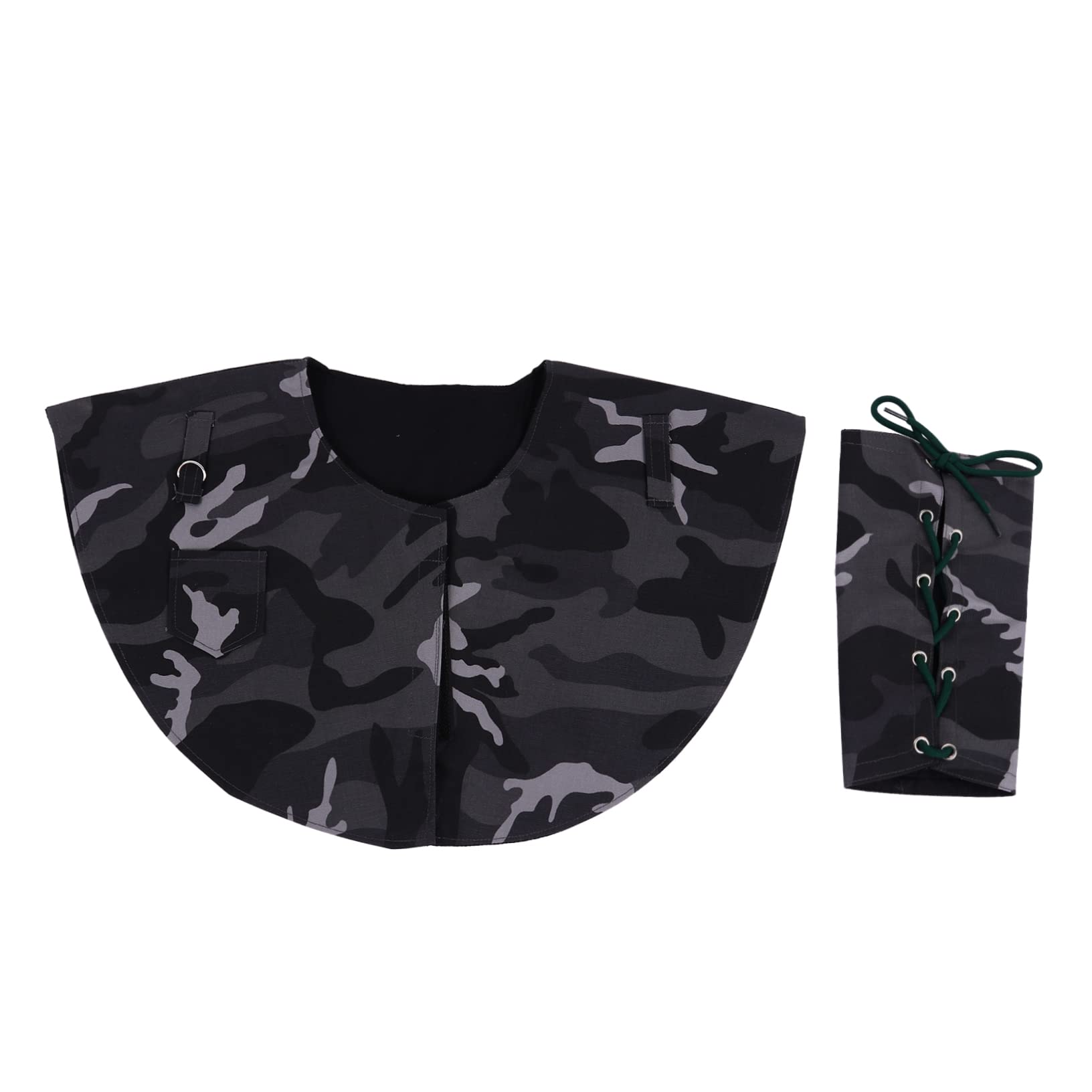 Hohopeti Pad Set Bird Protective Shawl -Scratch Shoulder Cape for Pet Handlers Vet Zoo Workers