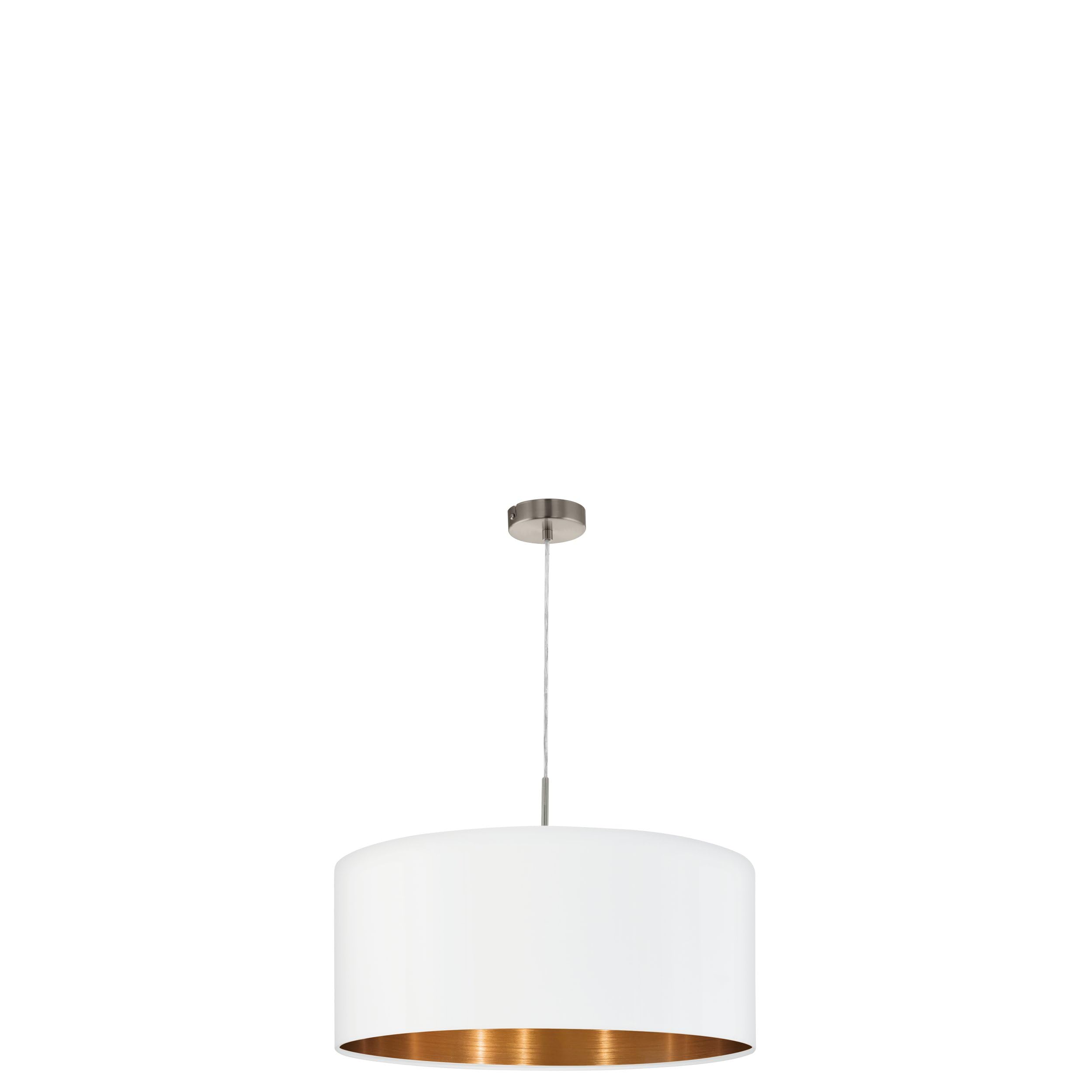 SCHÄFER WHITE/COPPER/NICKEL MATT HANGING SOCKET 1X E27 95045