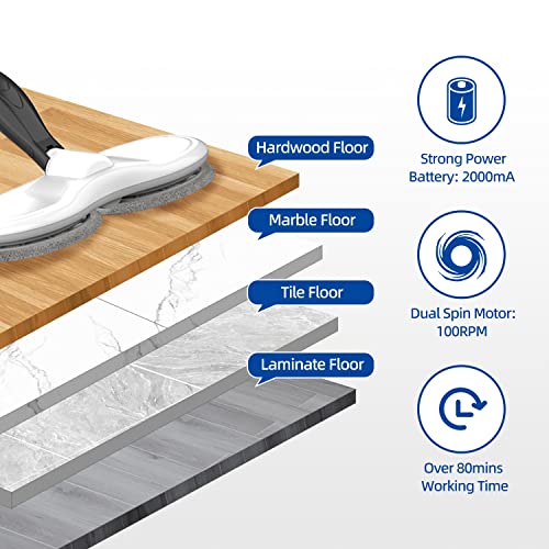 Kojeo G26-BLACK Electric Mop For Floor Cleaning thumb #5
