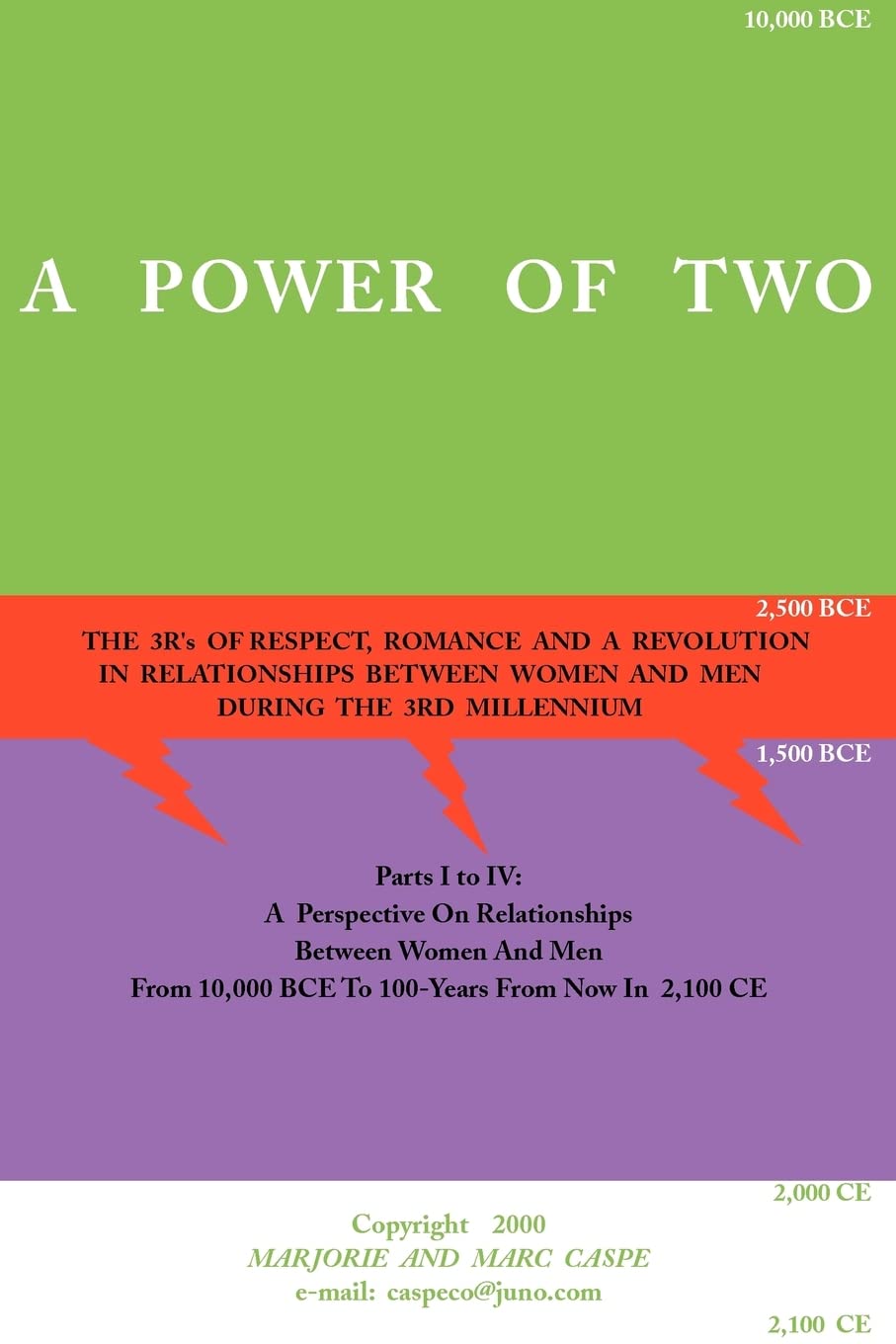 A Power of Two: The 3R's of Respect, Romance and a Revolution in Relationships Between Women and Men During the 3rd Millennium