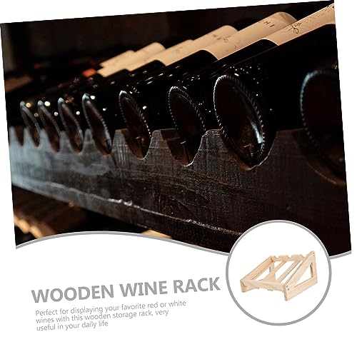 Soporte de vino de madera Levemolo para mesa miniatura 2