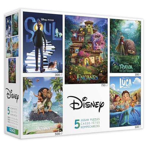 Ceaco - 5 in 1 Multipack – Disney Movie Posters – Encanto