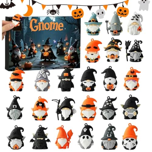 Calendario cuenta atrás Halloween para decorar mesa y estante del hogar