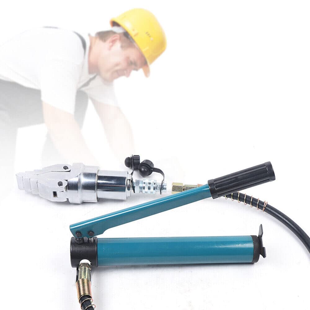 12 suono flangia idraulica spargitore separatore flangia distanziatore con pompa per manutenzione e costruzione, rilevamento e sostituzione di flange apertura testa cilindro