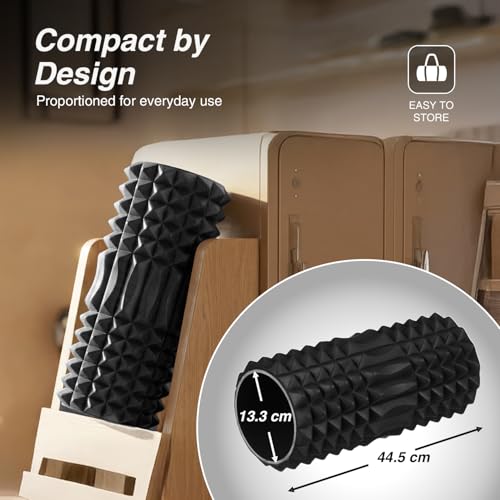 Amazon Brand Symactive Grid Foam Roller (33cm) — Foam Rollers - image 5