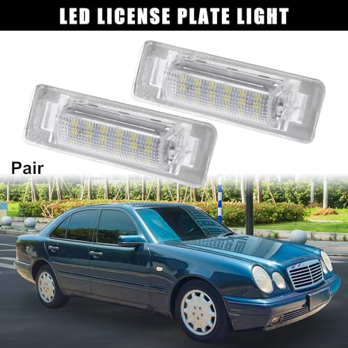 uxcell 1pair Car LED License Plate Light White for Mercedes-Benz W210 by uxcell - Used condition - Image 2