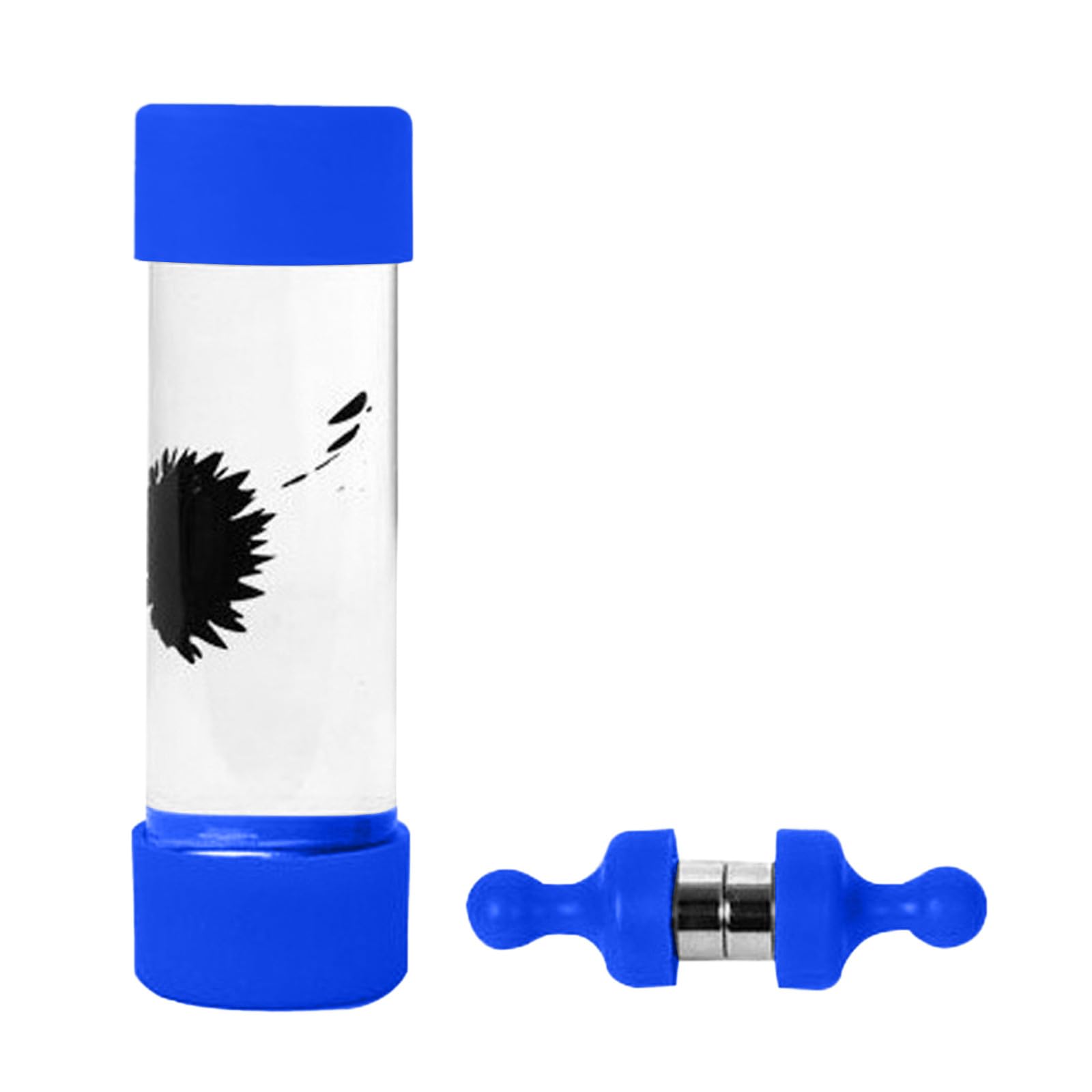 Extraordinary Education New & Improved Black Colored Ferrofluid Display With Two Small Magnet 1ml Comprehension (Blue, One Size)