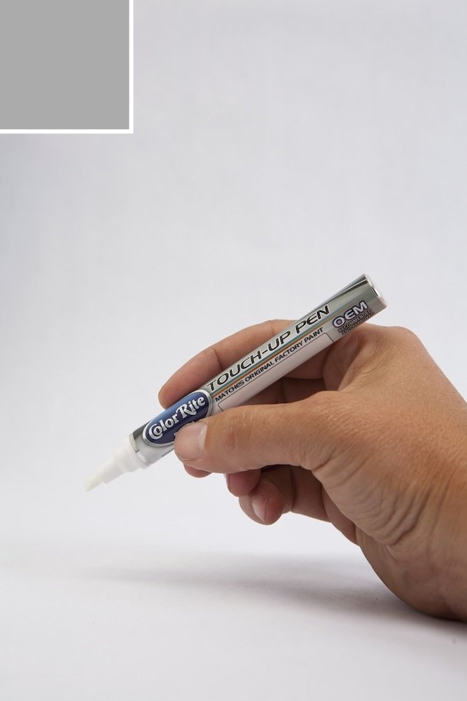 Lápiz De Pintura Magic Paints Para Mercedes - Color 761 Polar Silver Metálico - Incluye Base Y Barniz