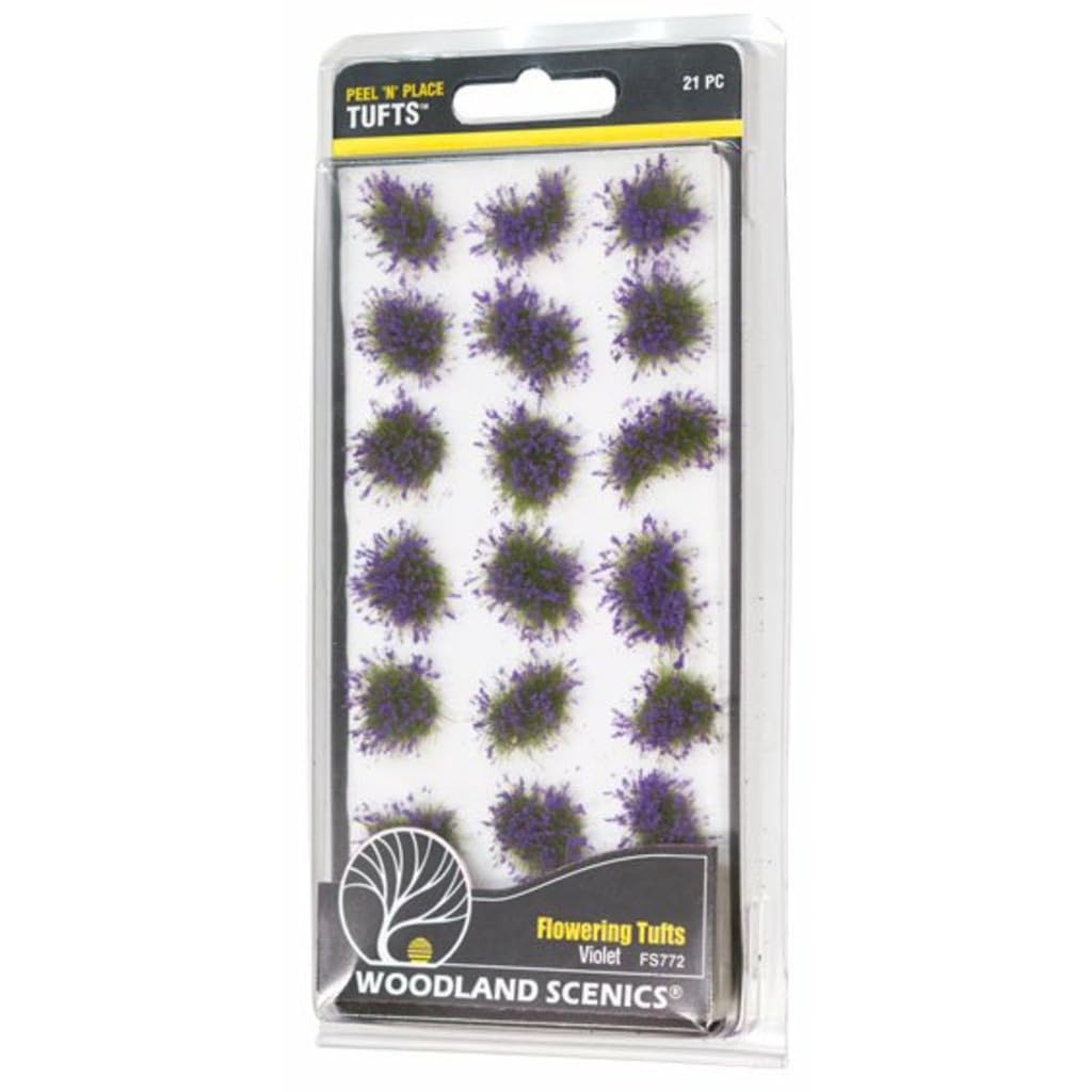 Woodland Scenics WFS772 Violet Flowering Tufts