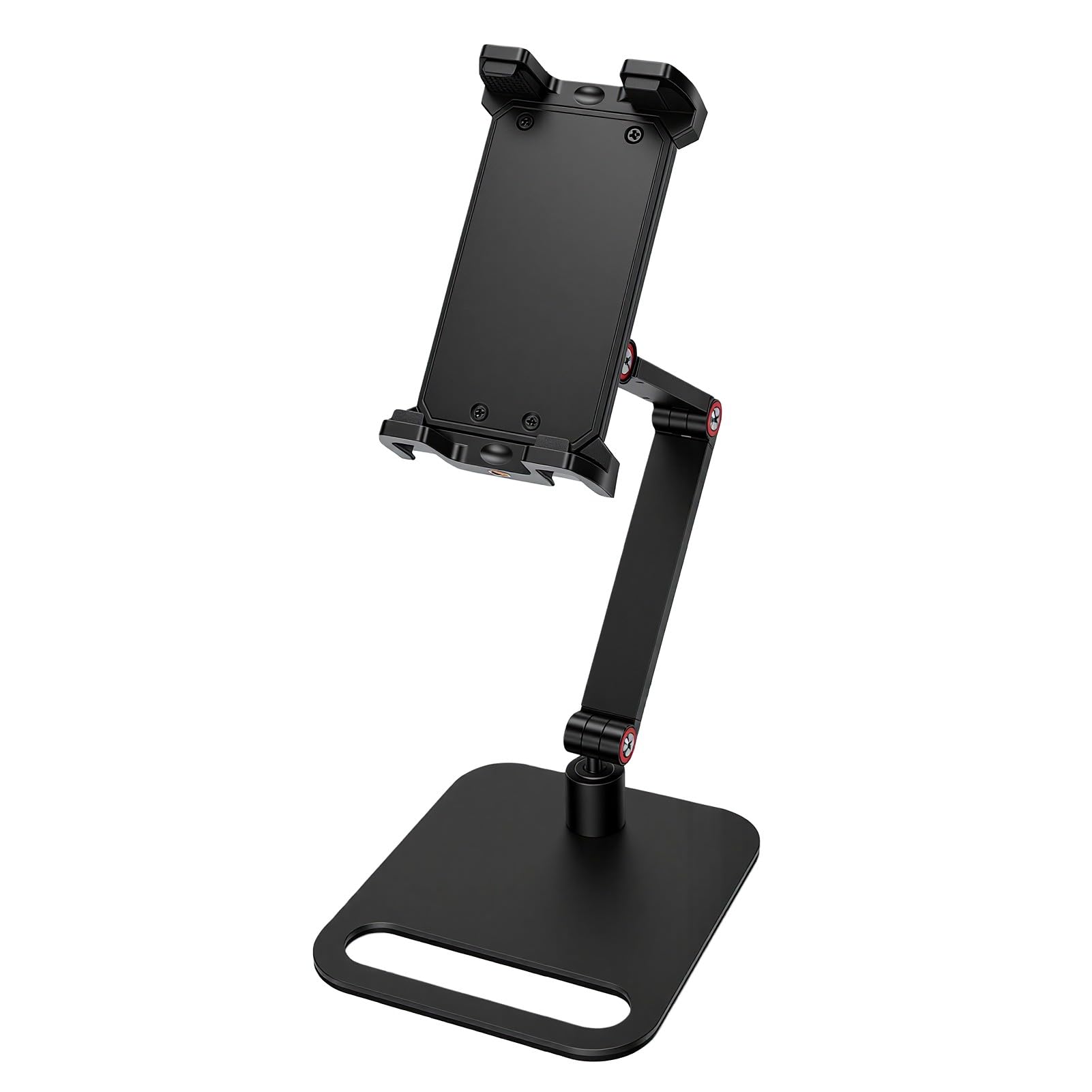Annadue Supporto Regolabile per Monitor, Morsetto Rotazione 360 Gradi | Supporto da tavolo in lega di alluminio per monitor portatile, supporto per tablet con base antiscivolo