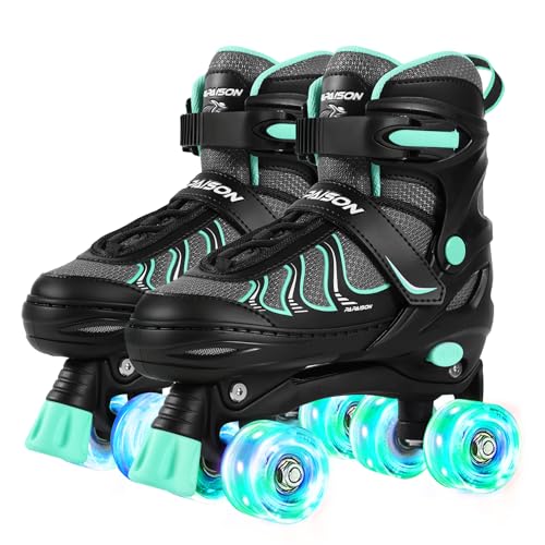 PAPAISON Light-Up Wheel Roller Skates