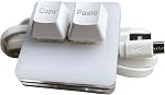 Newhui OSU Copy and Paste Keyboard with 2 Keys Mechanical Mini Keyboard with USB Interface and RGB Backlit, One-handed Keyboard, Macro Keyboard for Games or