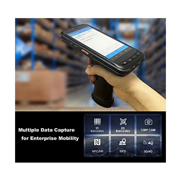 Android Handheld Data Terminal Mobile Computer with 1D & 2D PDF417