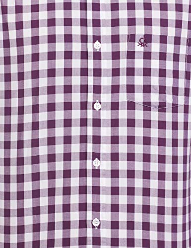 Image of United Colors of Benetton Men's Cotton Slim Fit Shirt