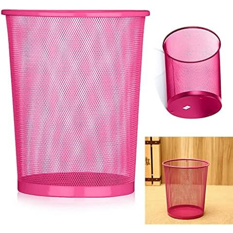 ARA CHOICE Colourful Metal Mesh Waste Bin Cover
