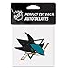 NHL San Jose Sharks Perfect Cut Color Decal, 4" x 4"