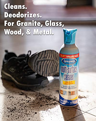 Sprayway Sw007R Multi-Purpose Cleaner, Cleans & Deodorizes, For Granite, Glass, Wood, And Metal, 13.5 Oz #TOP2
