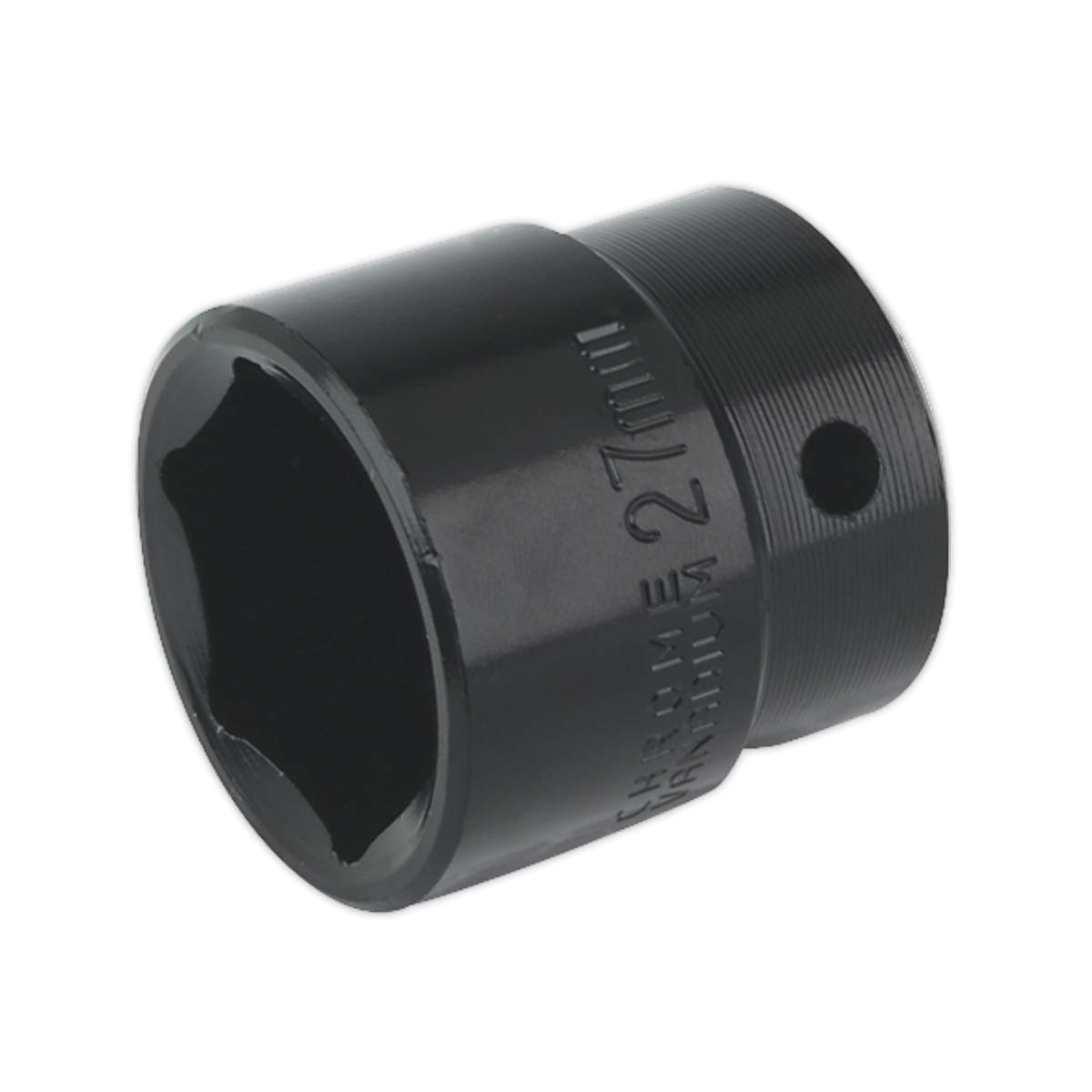 Sealey Impact Socket 27mm 1/2"" Square Drive Individual Impact Socket IS1227