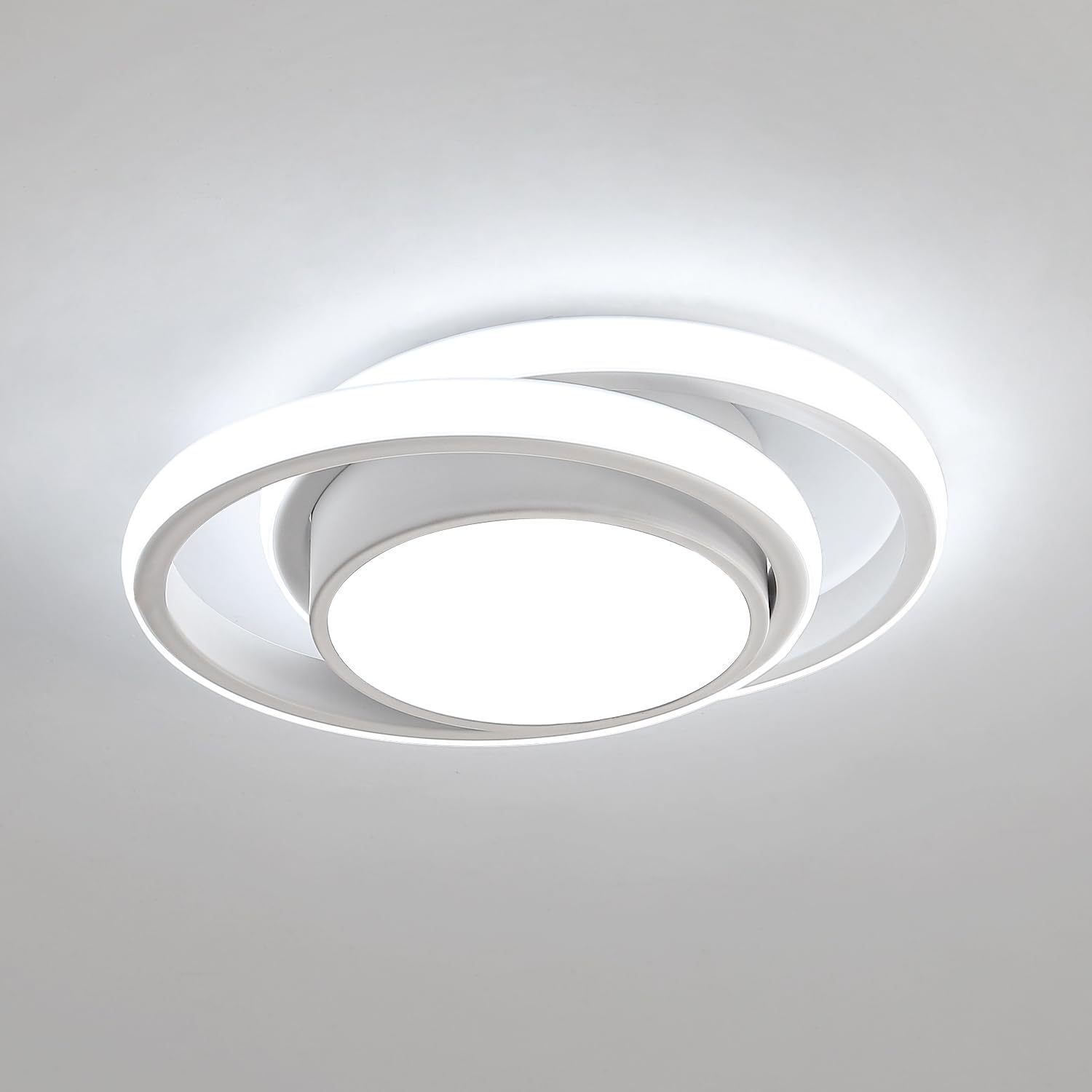 Dual-Round LED Ceiling Light