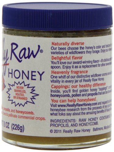 Really Raw Raw Honey, 8-Ounces (Pack Of4) #TOP1