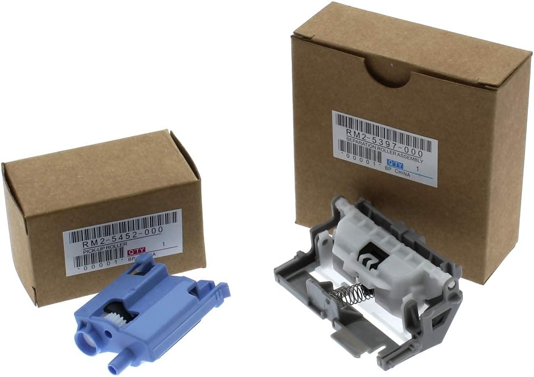 PrinterParts4You HP Roller Replacement Kit - Maintenance Set for Tray 2 Rollers for Laserjet Pro (M402n, M402dn, M402dw, and More) - Separation Roller (RM2-5397) and Pickup Assembly (RM2-5452) : Office Products