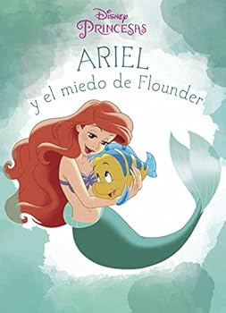 Hardcover Ariel y el miedo de Flounder [Spanish] Book