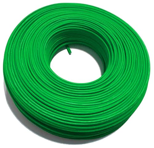 RCM CABOS ELÉTRICOS, Fio Elétrico Verde Cabo Flexível 1 X 10mm Rolo 100m