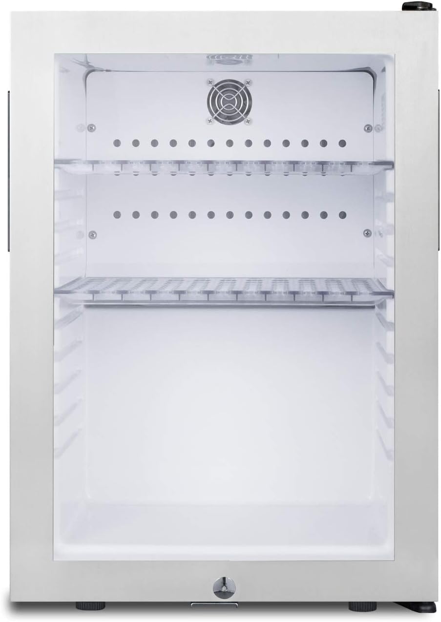 Summit Appliance MB27GST Compact Fridge Stainless Steel