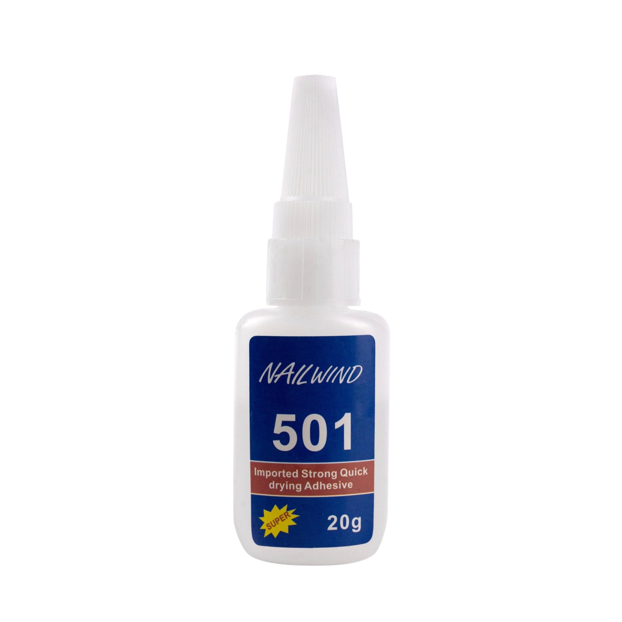 NAILWIND 501 Nail Glue, Super Strong Quick Drying Adhesive, Professional Nail Extension Glue for Acrylic Press On & Artificial Nails, 20g-image-38