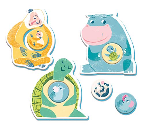 Clementoni 52378 Petit Savant Les câlins des Mamans et Leur Petit - vue 3