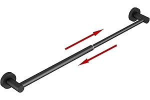 Premium 304 Stainless Steel Towel Bar (Adjustable 12-23 inch)