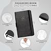 Clever Fox Password Book 2nd Edition Small Pocket Password Keeper with Alphabetical Tabs Internet Address Notebook & Login Details Organizer Journal 3.5x5.6 (Black)