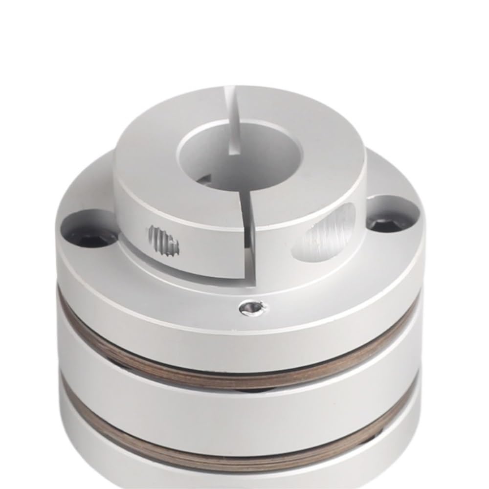 1 pz giunto flessibile flangia diaframma D68 L74 connettore giunto doppio albero giunto elastico alluminio ad alta rigidità Fix Munt(14X14mm)