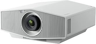 Sony VPL-XW5000ES 4K HDR Laser Home Theater Projector with Native 4K SXRD Panel, White