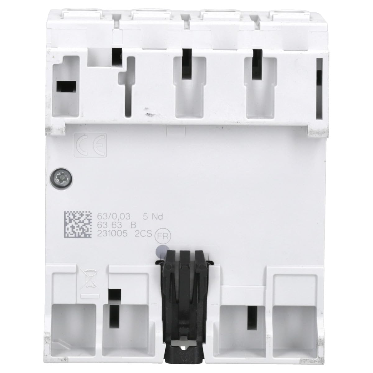 ABB F204 B-40/0.03 FI-Schutzschalter Typ B – RCD 4-polig, 40 A, 30 mA, allstromsensitiv, 10 kA, 4TE, für PV & Frequenzumrichter 2CSF204568R1400