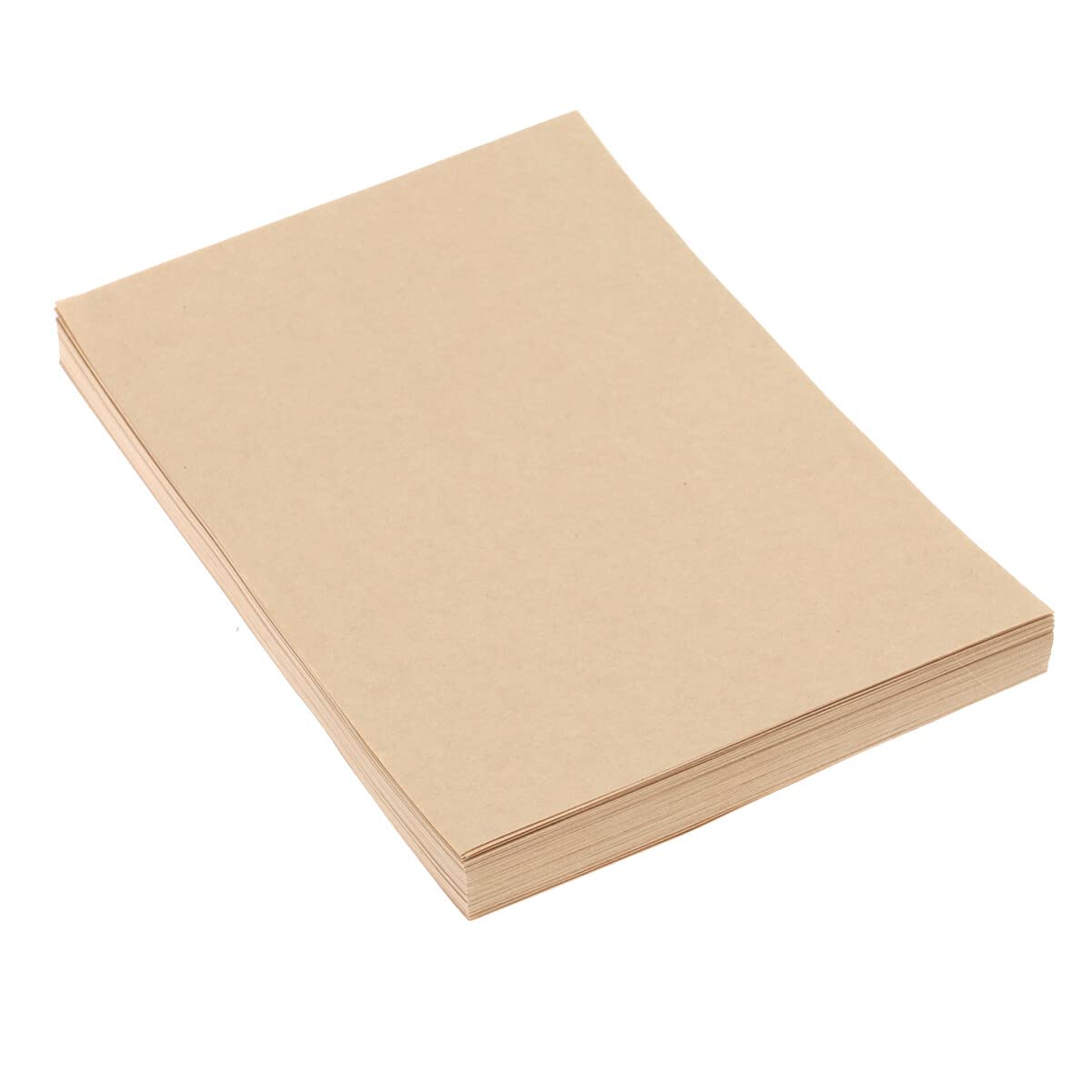 Papier à Lettres Vintage Ligné Format Lettre 100 Feuilles Beige