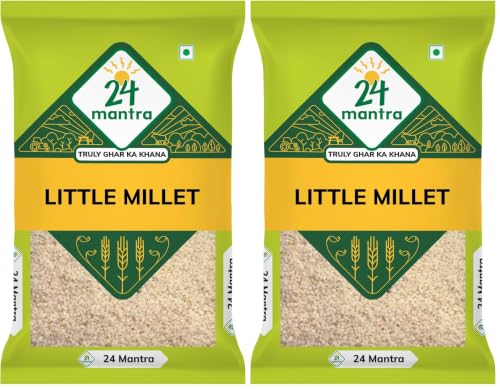 Image of 24 Mantra Little Millet - 500gms | Pack of 2 | 100% Organic | Chemical Free & Pesticides Free | Gluten-Free