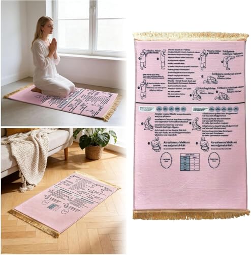 Tapis de prière interactif : apprenez la Salah facilement à la maison