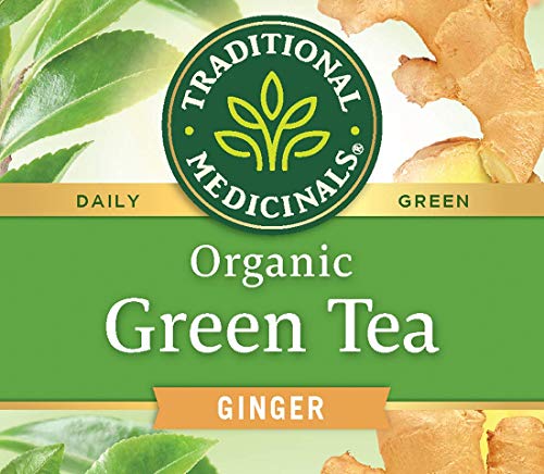 Traditional Medicinals Tea Og1 Green W/Ginger 16 Bag #TOP5