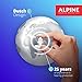Alpine SleepDeep Mini - Soft Ear Plugs for Sleeping and Concentration - New 3D Oval Shape and Noise Reducing Gel for Better Attenuation - 27dB - Ideal for Side Sleeper - 1-Pair Reusable: S