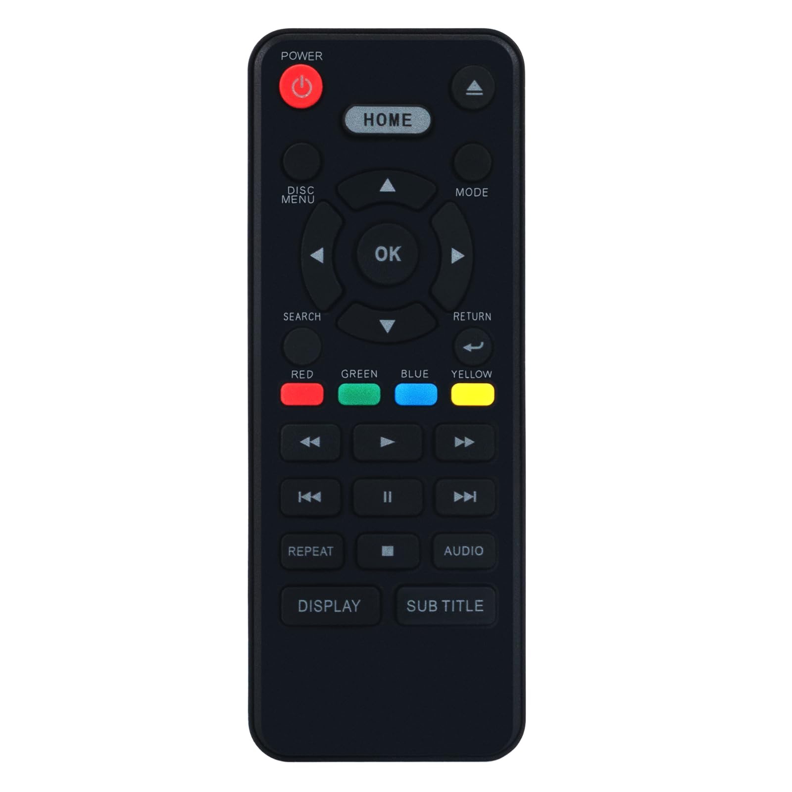 Replace NC096UL NC096 Blu-ray Player Remote Suits for Magnavox Blu-ray Disc/DVD Player MBP1500/F7K MBP1700/F7 MBP6700P/F7 MBP1500/F7 RMBP1500/F7