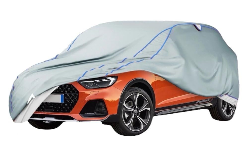 GEV Telo antigrandine auto completo XL – Copertura Impermeabile Totale con Protezione per Finestrini, Parabrezza, Cofano, Tetto e Baule – Anti-UV, Antigraffio, Universale 525 * 120 * 180cm