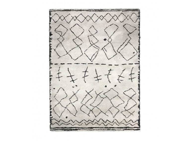 Tapis avec motifs 120x170cm élégance et finitions soignées Belhome