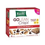 Kashi GOLEAN Bar Crunchy! Chocolate Peanut (1.76-Ounce), 4-Count Bars (Pack of 6)