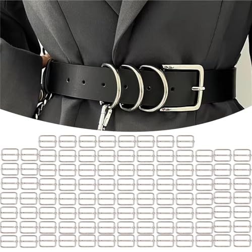 Boucles rectangulaires en métal pour réparer vos sacs et ceintures
