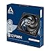 immagine 4ARCTIC P12 PWM - 120 mm Ventola, PWM Sharing Technology, Ventola Ottimizzata per Pressione Statica, Velocità 200-1800 RPM, 0,3 Sone - Nero