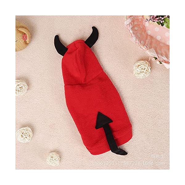 Binaryabc halloween pet clothes,halloween dog devil costume,halloween pets accessories(large) - image 6