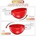 ZenxyHoC Chicken Waterer Cups, 8 Pack Automatic DIY Chicken Water Cups with 3/8'' Hole Saw