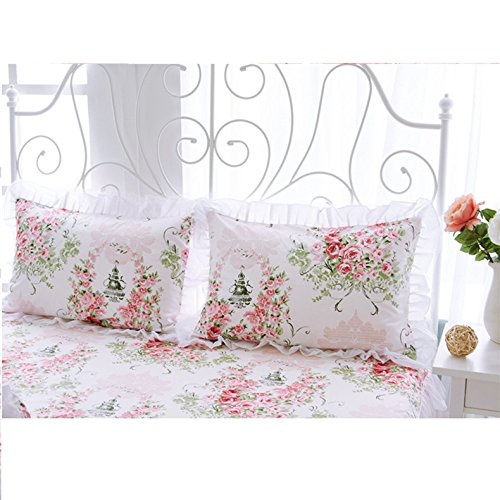 Jupe de lit en mousseline de soie pour cacher le sommier et embellir une chambre Queen-King