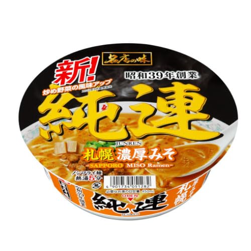 サンヨー食品 名店の味 純連 札幌濃厚みそ 147g（めん75g）×12個×2セット